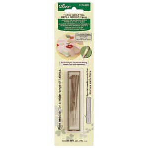 Clover- Set/5 Replacement Needles, Fine Weight #8905 (for Felting Tool #8900)